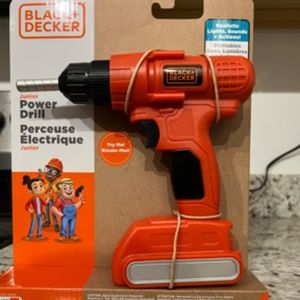 Black and Decker Kids Junior Power Drill Toy